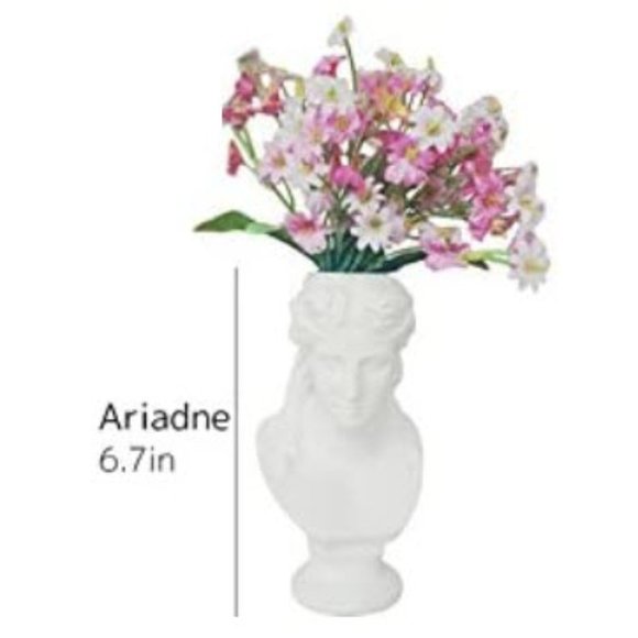 Greek Statue Planter vase Ariadne bust sculpture statue - Picture 6 of 6